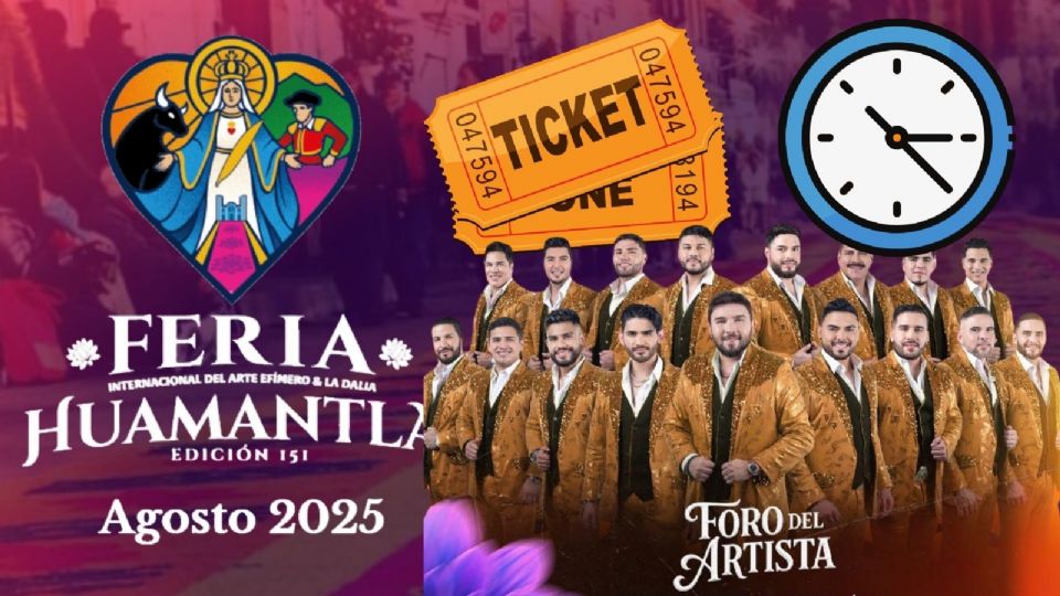 Banda El Recodo se presentará HOY en la Feria Huamantla 2025.