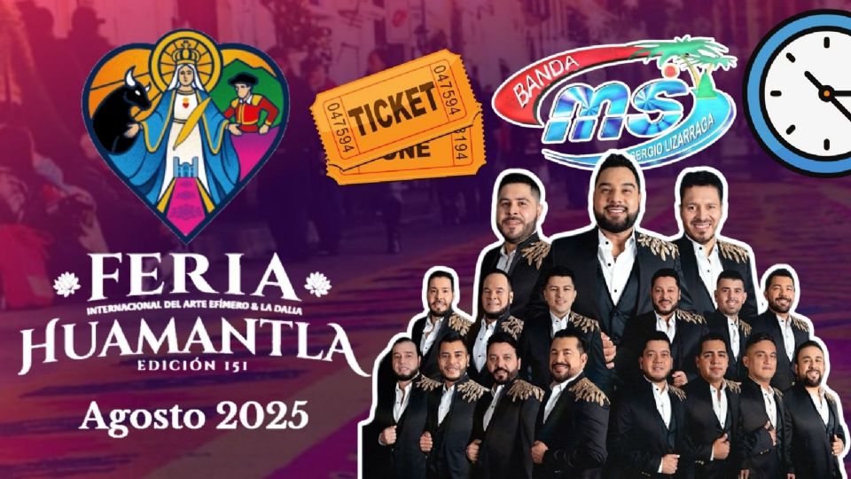 Banda MS se presentará HOY en la Feria Huamantla 2025