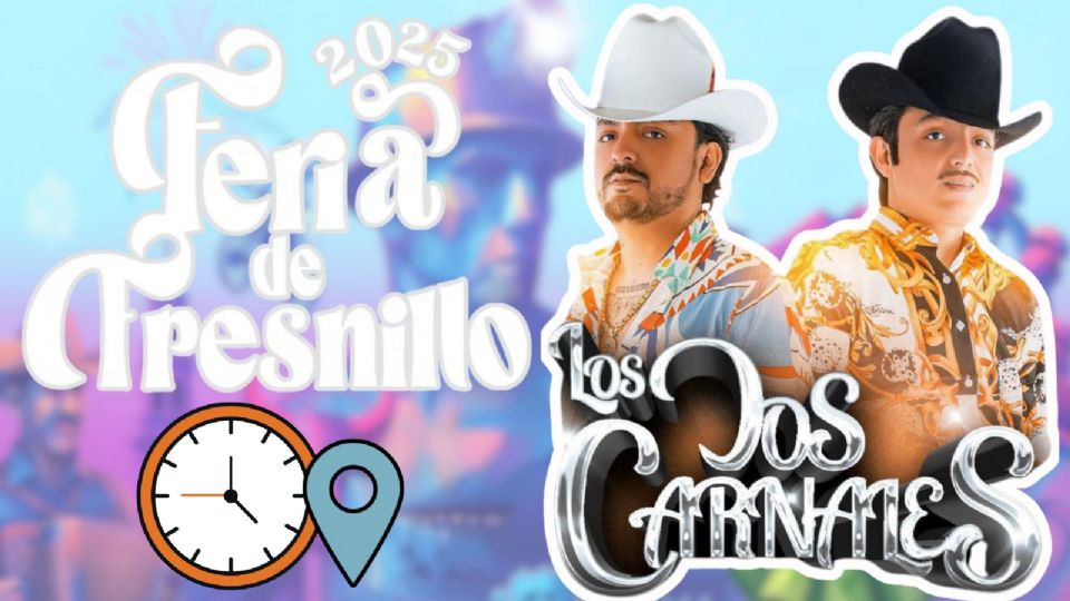 Los Dos Carnales se presentarán HOY en la Feria Nacional de Fresnillo 202