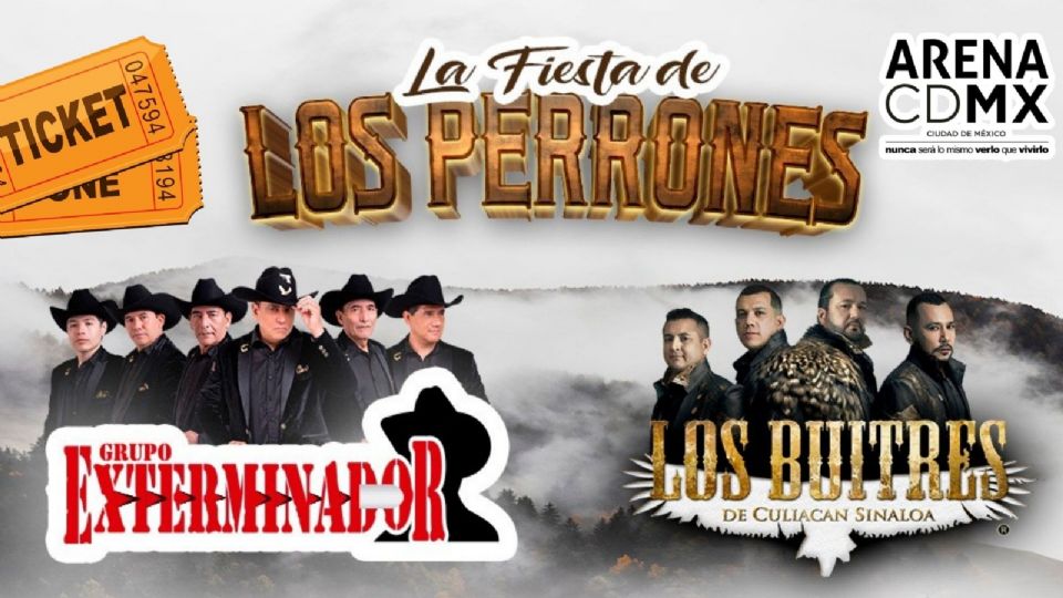 Boletos La Fiesta de Los Perrones en Arena CDMX 2025