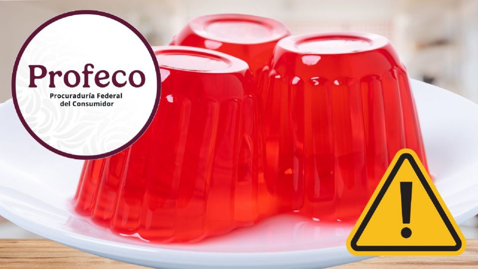 Las marcas de gelatina con más azúcar, según Profeco
