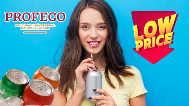 El refresco que cuesta menos de 10 pesos, no tiene azúcar y tiene palomita de Profeco