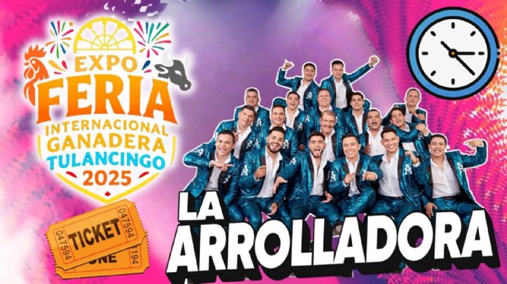 Expo Feria Tulancingo 2025: ¿A qué hora empieza el concierto de La Arrolladora HOY 6 de agosto en el Teatro del Pueblo?