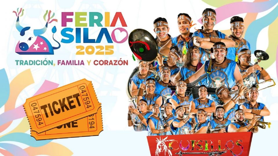 Banda Cuisillos se presentará HOY en la Feria Silao 2025