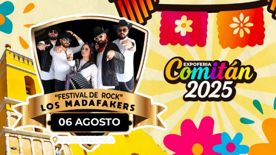 Festival del Rock en la Expo Feria Comitán 2025