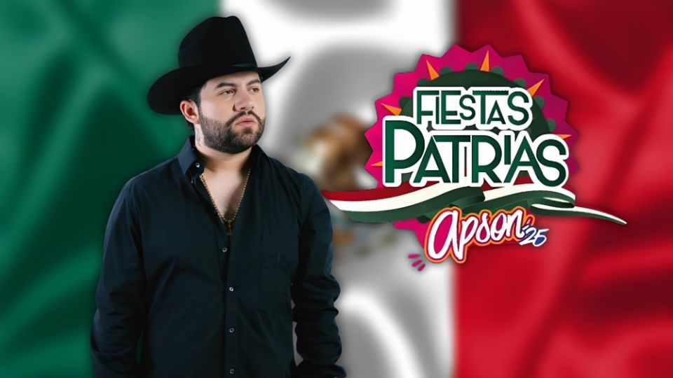 Luis R. Conriquez en las Fiestas Patrias Agua Prieta 2025