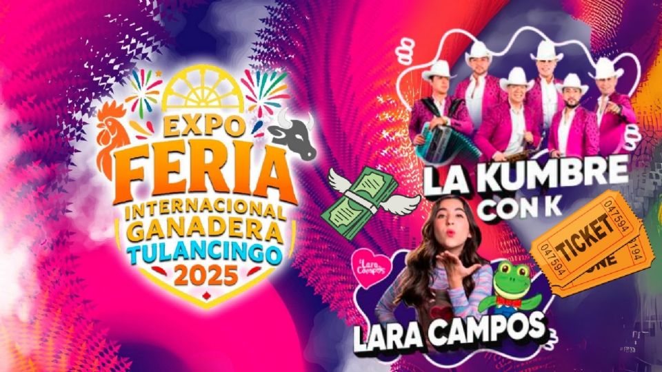 Cartelera de artistas de hoy 7 de agosto en la Feria Tulancingo 2025