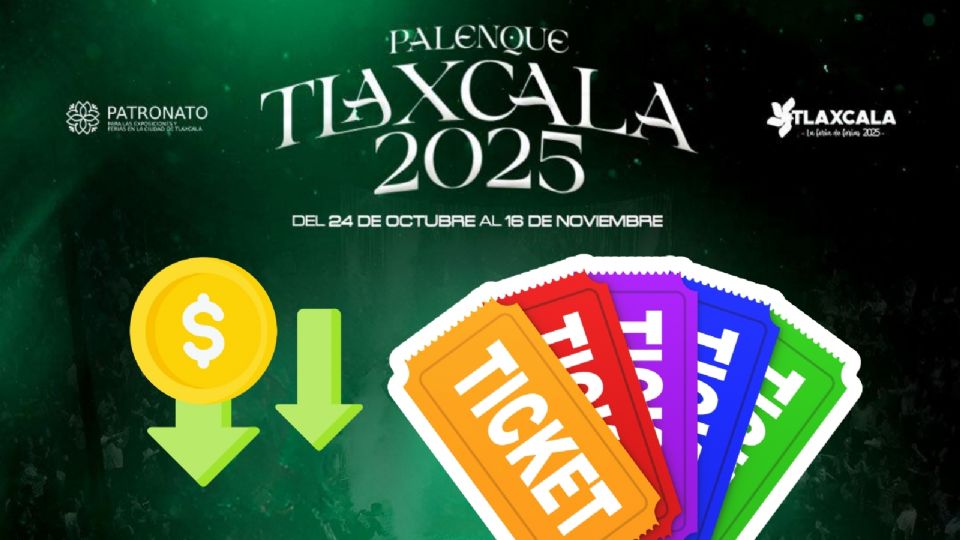¿Qué artista tiene los boletos más baratos para su concierto en el Palenque Tlaxcala 2025?