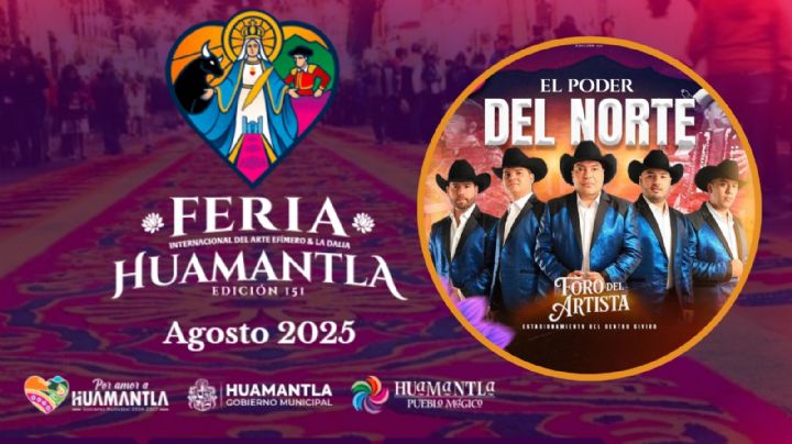 Feria Huamantla 2025: ¿Qué artista se presentará en concierto HOY 8 de agosto?