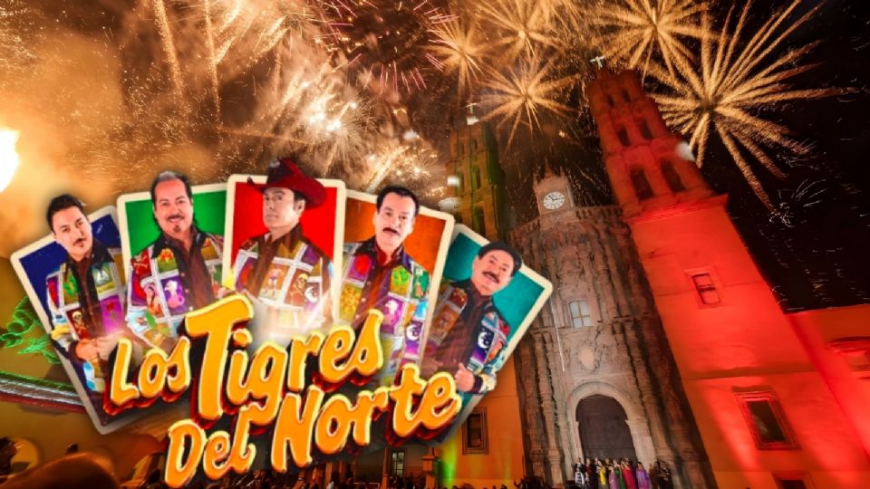 Anuncian concierto de Los Tigres del Norte en Dolores Hidalgo para las fiestas patrias 2025