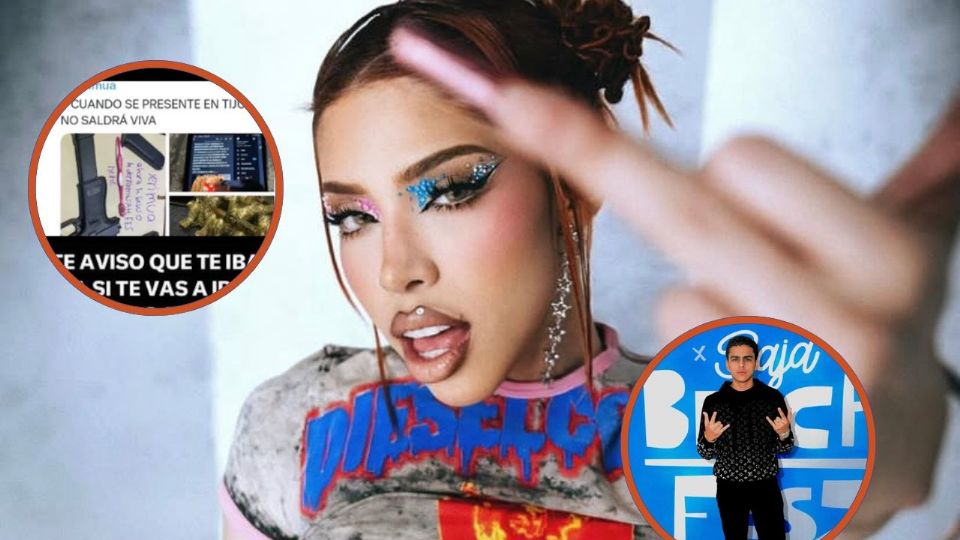 Las amenazas contra Yeri Mua por parte del grupo F.E.S. han encendido alertas en Tijuana.