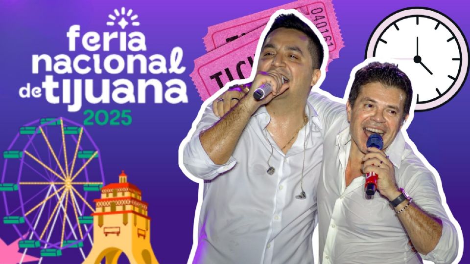 Jorge Medina y Josi Cuen se presentarán en el Palenque de la Feria Nacional de Tijuana 2025.