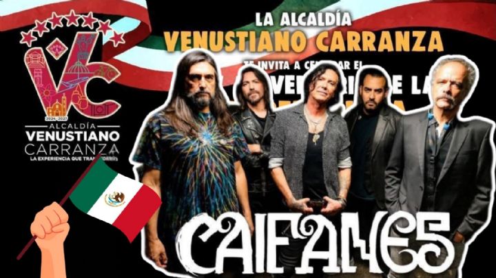 Grito de Independencia Alcaldía Venustiano Carranza 2025: Cartel de artistas con concierto GRATIS para celebrar las fiestas patrias