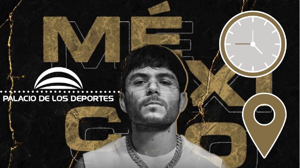 Tito Double P se presentará el 13 y 14 de septiembre en CDMX.