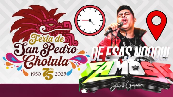 Feria San Pedro Cholula 2025: ¿Qué artistas darán concierto GRATIS HOY 14 de septiembre en Puebla?