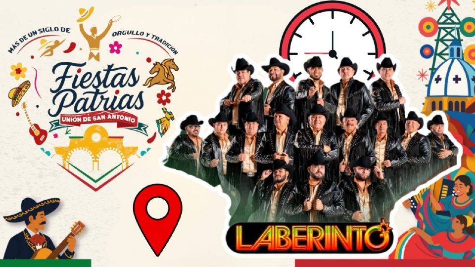 Grupo Laberinto se presentará HOY en las Fiestas Patrias Unión de San Antonio 2025.
