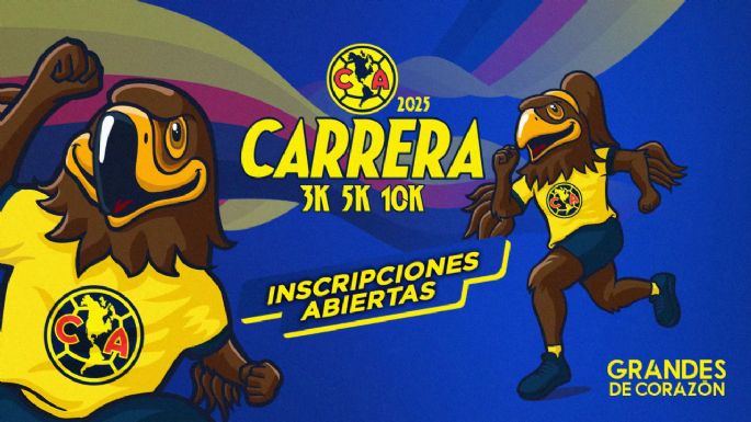 Carrera Club América 2025: Fecha, categorías, distancias y precios de inscripción