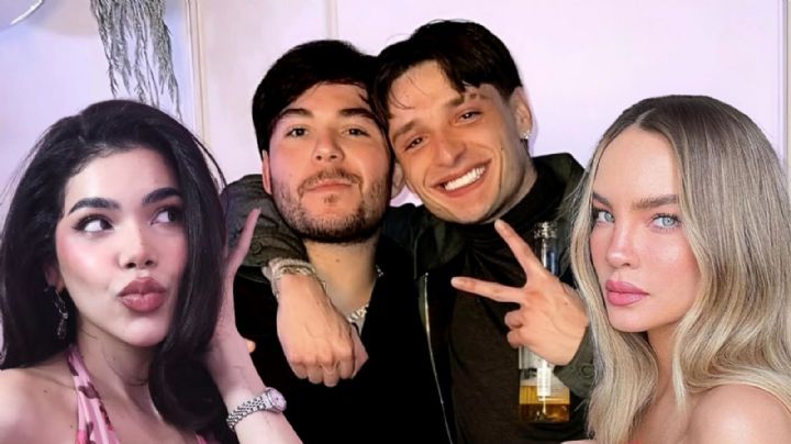 Peso Pluma y Tito Double P no se ponen de acuerdo al elegir quién es mejor, ¿Kenia Os o Belinda?