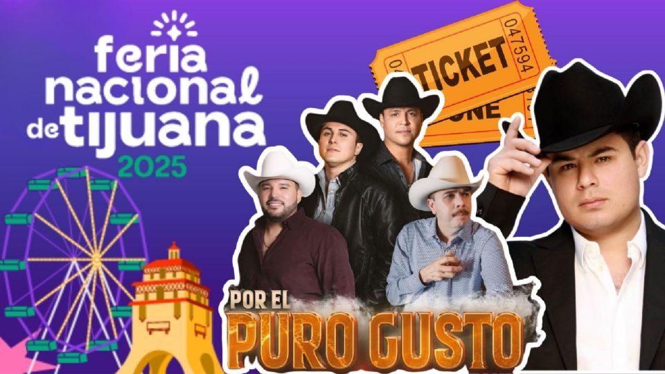 Artistas que se presentarán HOY en la Feria Nacional de Tijuana 2025