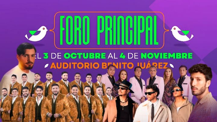Fiestas de Octubre 2025: Cartel completo de artistas que darán concierto GRATIS en Guadalajara