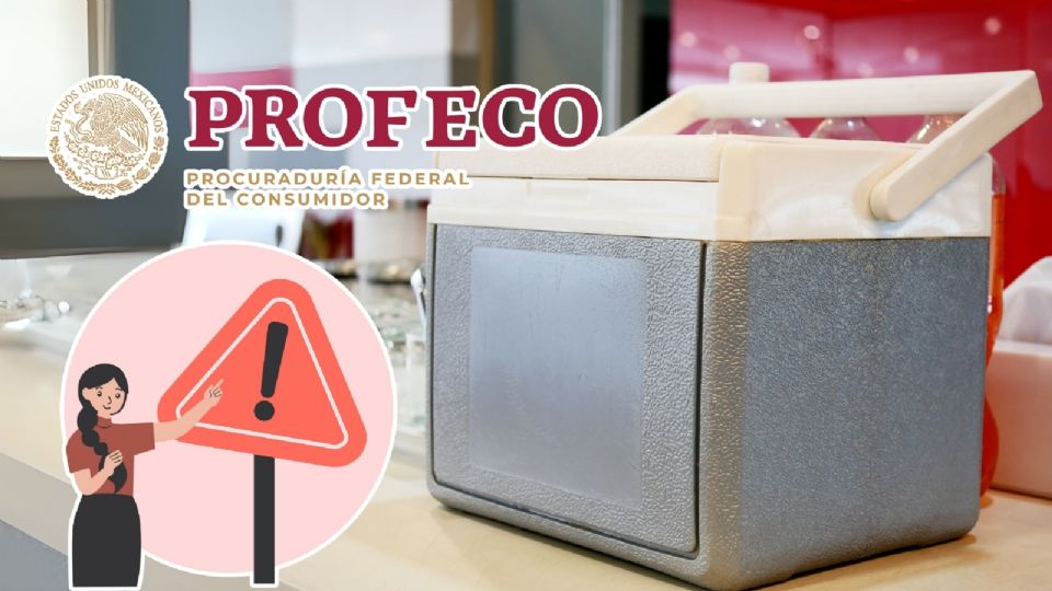 Profeco hace llamado a revisión en esta marca de hieleras