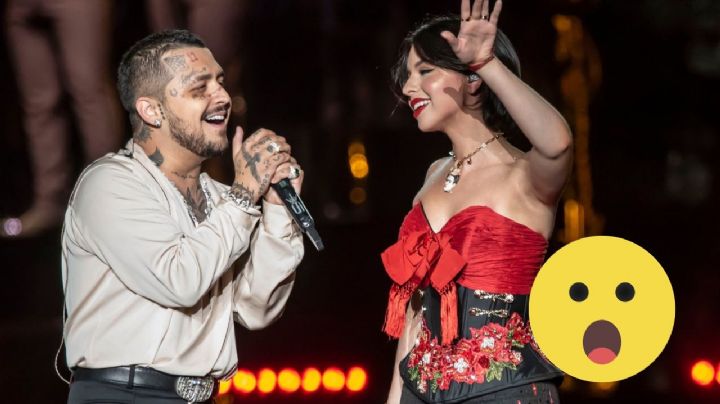 Ángela Aguilar sorprende al subir a cantar en concierto de Christian Nodal en Colombia (VIDEO)