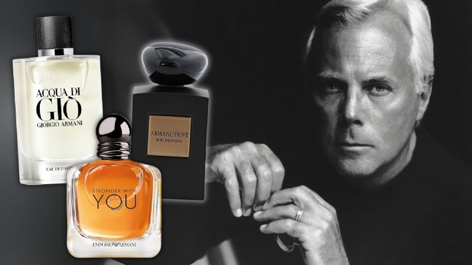 Los mejores perfumes de la marca Armani