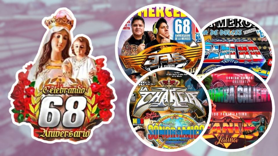 Artistas que se presentarán HOY en el Aniversario del Mercado de la Merced CDMX.