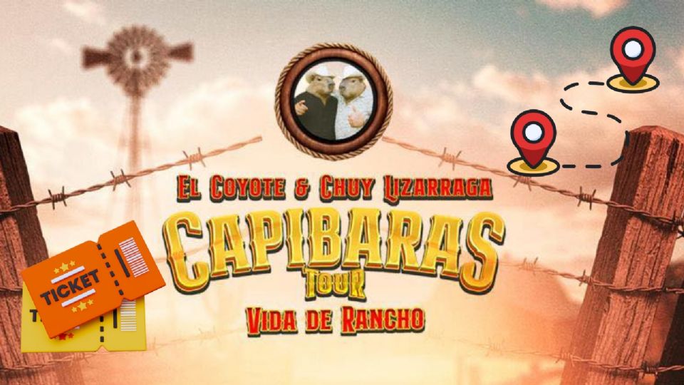 ¿Cuándo y en dónde es el próximo concierto de los Capibara Tour en México?
