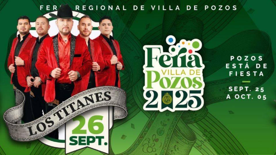 Esto depara la Feria Villa de Pozos 2025 para hoy 26 de septiembre 2025
