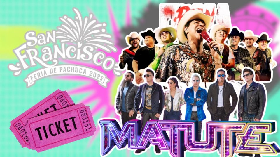 Artistas que se presentarán HOY en la Feria San Francisco Pachuca 2025