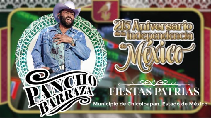 Grito de Independencia Chicoloapan 2025: Programa completo de artistas y actividades GRATIS en el EDOMEX