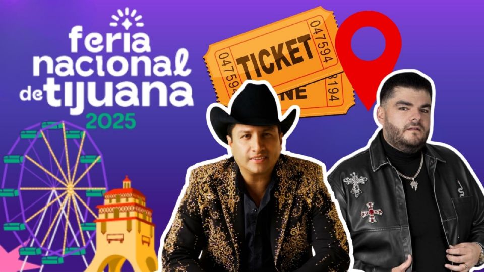 Estos son los artistas que se presentarán HOY en la Feria Nacional de Tijuana 2025.
