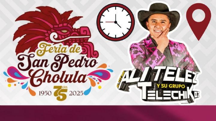 Feria San Pedro Cholula 2025: ¿Qué artistas darán concierto GRATIS HOY 5 de septiembre en Puebla?