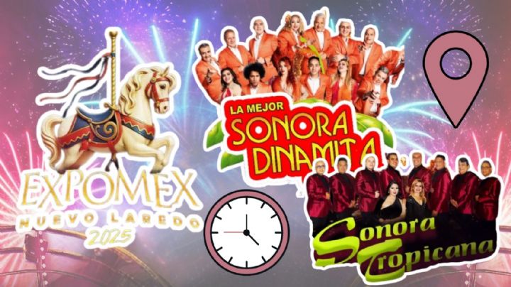 Expomex Nuevo Laredo 2025: ¿Qué artistas darán concierto HOY 7 de septiembre en Tamaulipas?