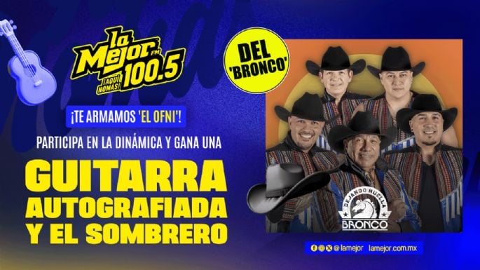 GUITARRA Y SOMBRERO DE BRONCO