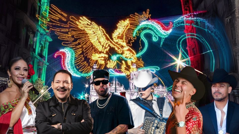 ¿Qué artistas darán concierto GRATIS en las alcaldías de la CDMX este 15 de septiembre?