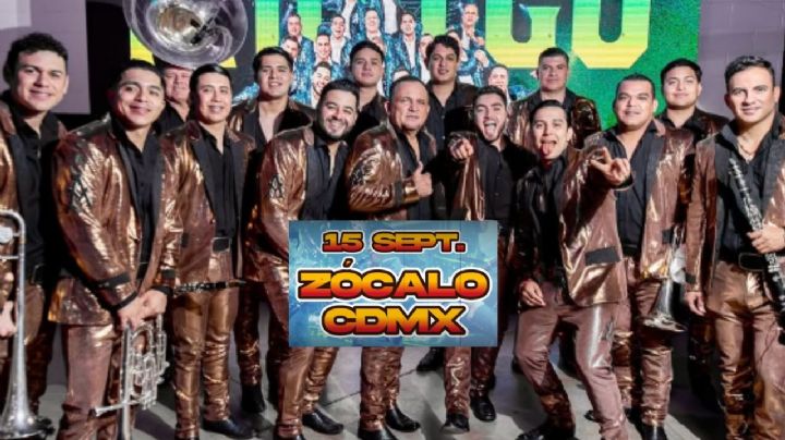 Fiestas Patrias: ¿A qué hora será el concierto de La Arrolladora este 15 de septiembre en el Zócalo?