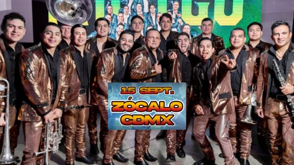 El próximo concierto gratuito en el Zócalo de la Ciudad de México será protagonizado por La Arrolladora Banda El Limón