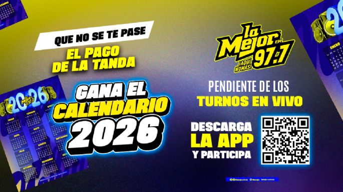 Participa y gana tu calendario 2026 de La Mejor