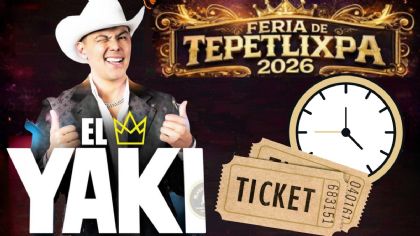 Feria Tepetlixpa 2026: ¿A qué hora empieza el concierto de El Yaki HOY 24 de enero en el EDOMEX? Precio de los boletos