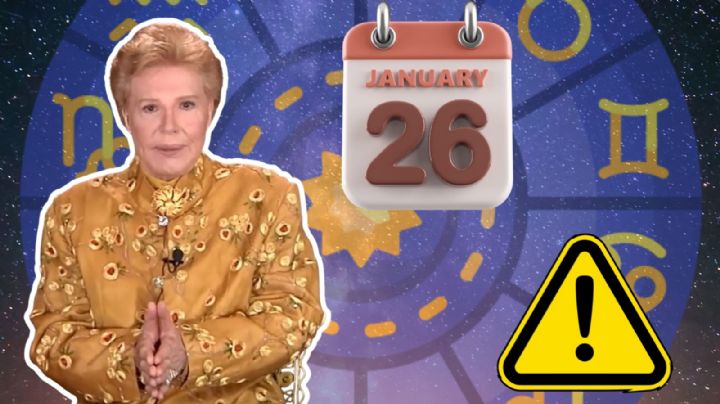 Horóscopo HOY 26 de enero: La advertencia URGENTE de Walter Mercado para cada signo