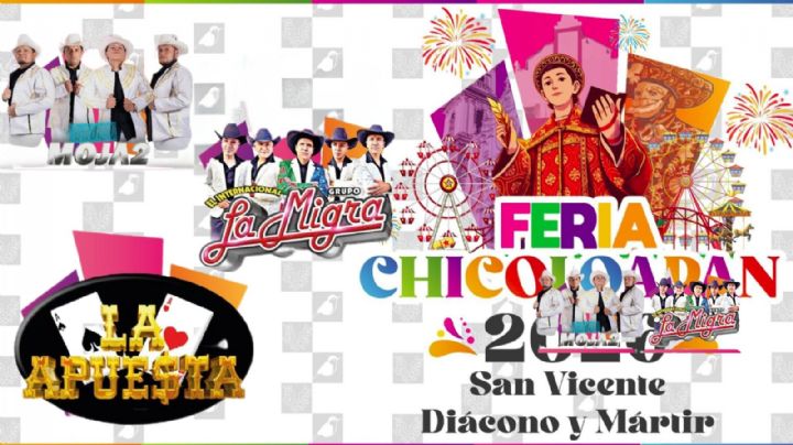 Feria Chicoloapan 2026: Cartelera de artistas que darán concierto HOY 26 de enero en el EDOMEX durante la CLAUSURA