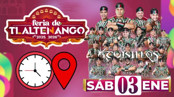 Feria Tlaltenango 2025-2026: ¿A qué hora empieza el concierto de Banda Cuisillos HOY 3 de enero en Zacatecas? Programa completo