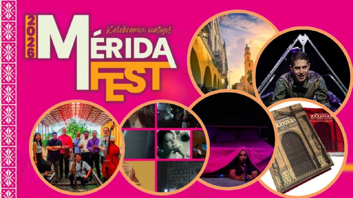 Mérida Fest 2026: Programa completo de artistas y actividades de HOY 8 de enero en Yucatán