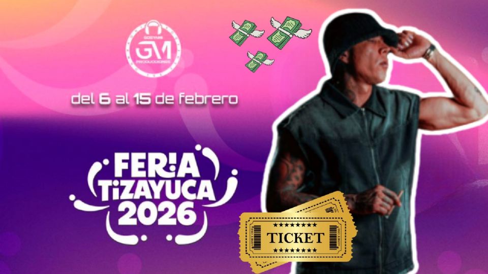 ¿Qué artista se presentará HOY 12 de febrero en la Feria Tizayuca 2026?