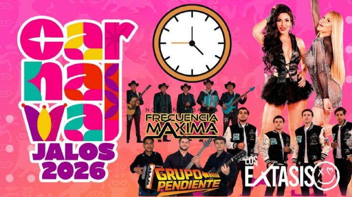 Carnaval Jalostotitlán 2026: ¿A qué hora empieza el concierto de Horóscopos de Durango HOY 13 de febrero? Precio de los boletos