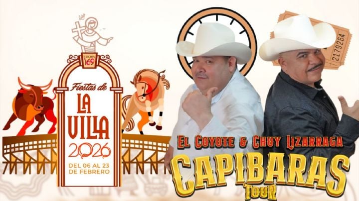 Fiestas de la Villa Colima 2026: ¿A qué hora empieza el concierto de Capibaras Tour HOY 20 de febrero? Programa completo