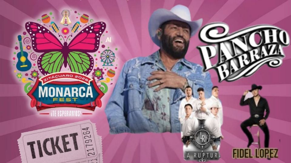 Artistas que se presentarán HOY en el Monarca Fest Zitácuaro 2026