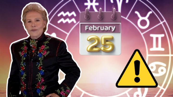 Horóscopo HOY 25 de febrero: La advertencia URGENTE de Walter Mercado para cada signo